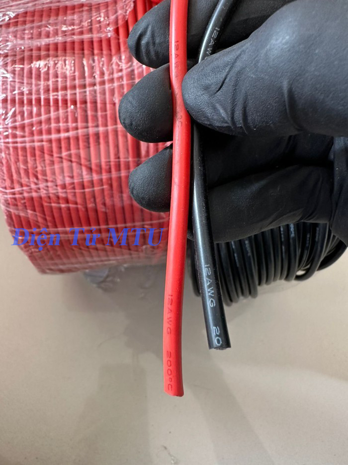 Dây điện chịu nhiệt vỏ Silicon UL3239 AWG - Bán lẻ theo mét