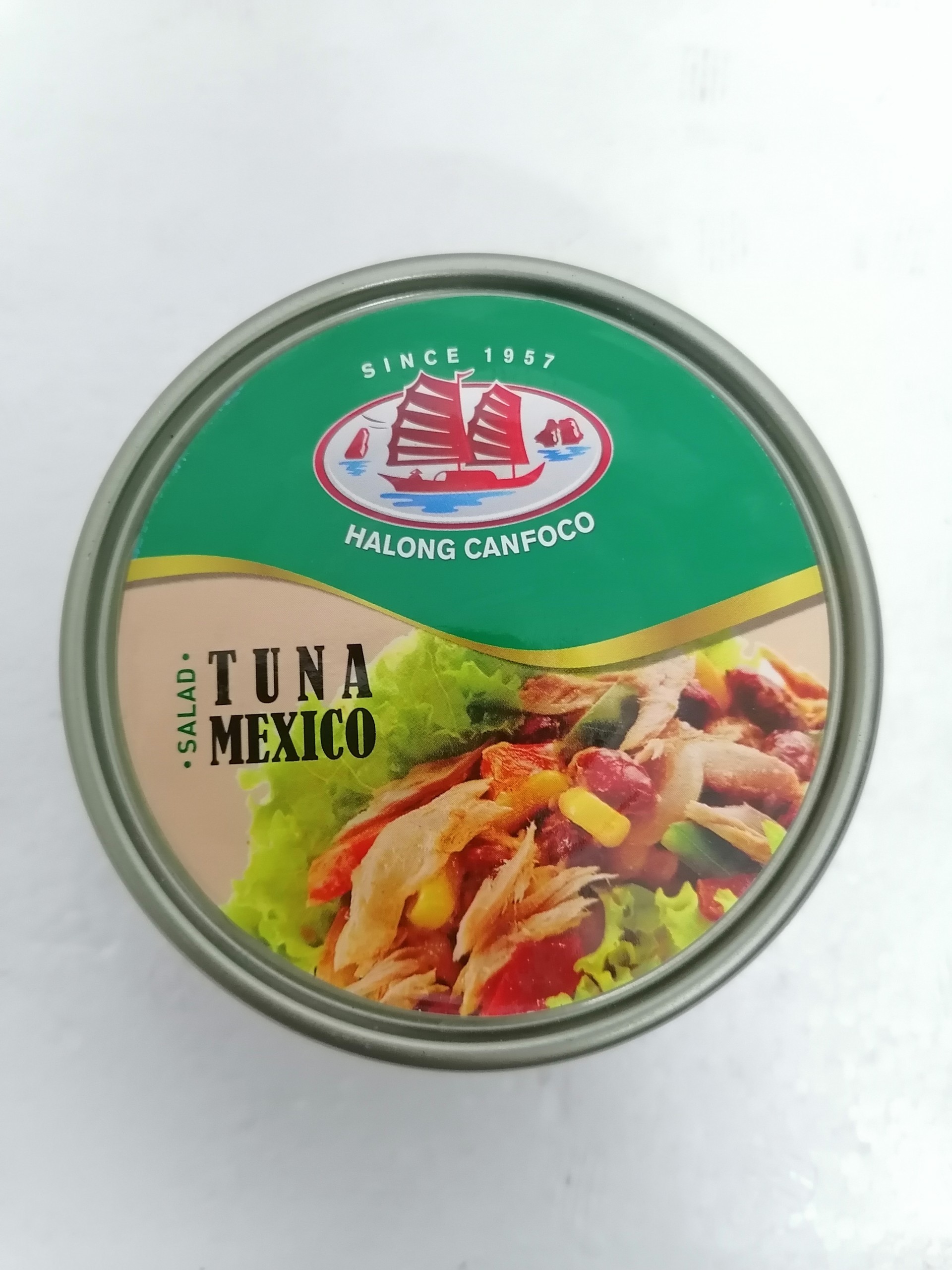 [175g] CÁ NGỪ XÀ LÁCH KIỂU MEXICO [VN] HALONG CANFOCO Salad Mexico Tuna (halal)