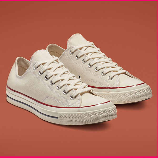 Giày Converse Chuck 1970s thấp cổ màu kem