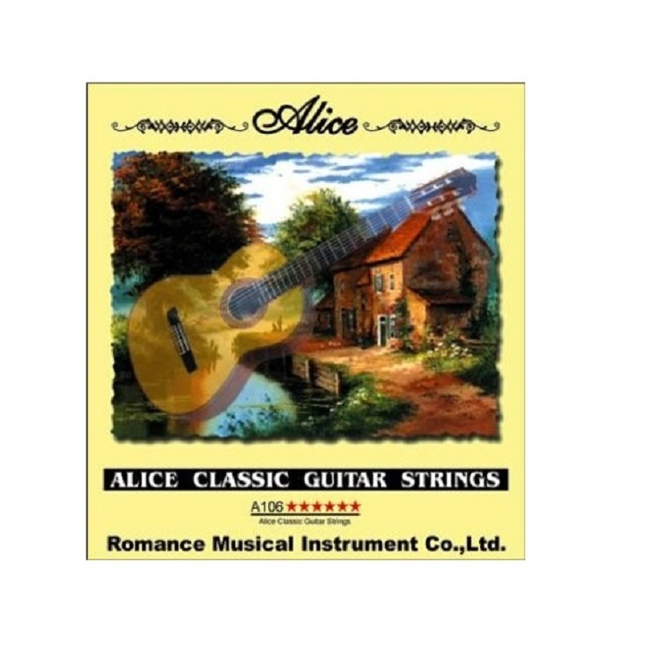 Bộ 6 dây đàn guitar classic A106
