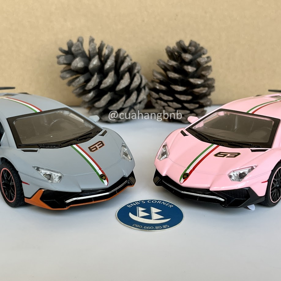 Mô hình xe 1:32 Lamborghini Aventador LP780 hãng MiniAuto