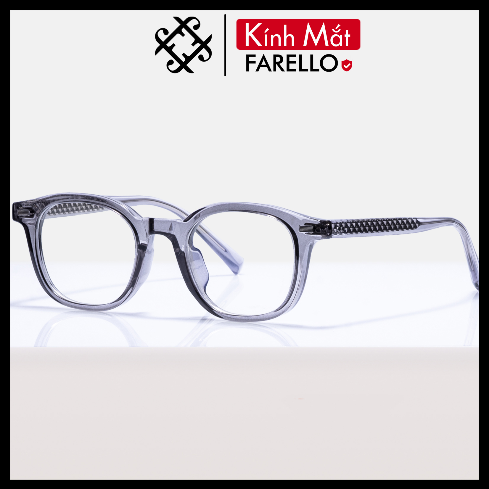 Kính mắt thời trang Haze cao cấp siêu bền đẹp thương hiệu FARELLO - 98300