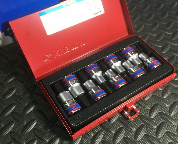 Bộ đầu tuýp lục giác 9 chi tiết Kingtony 4110PR