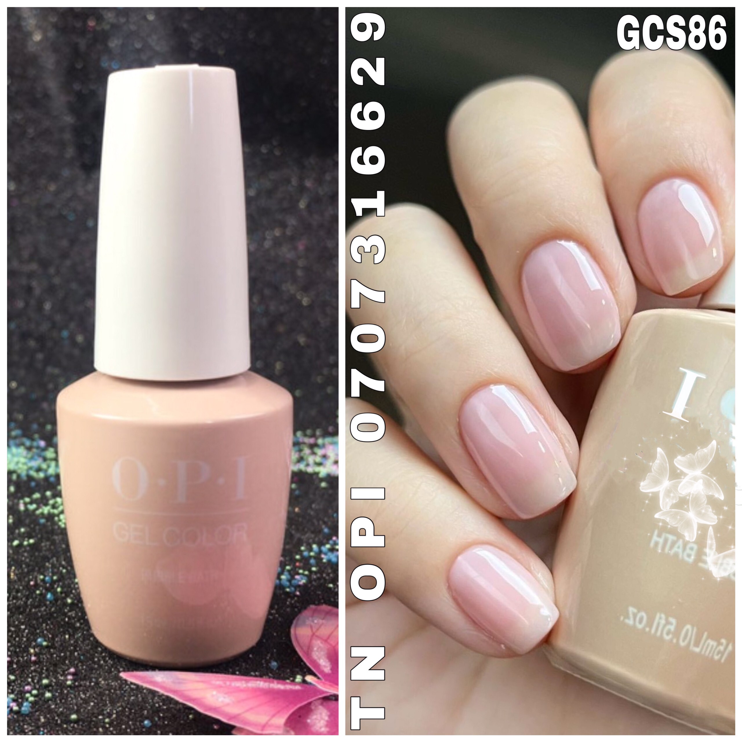 Sơn gel hơ máy - sơn móng tay opi