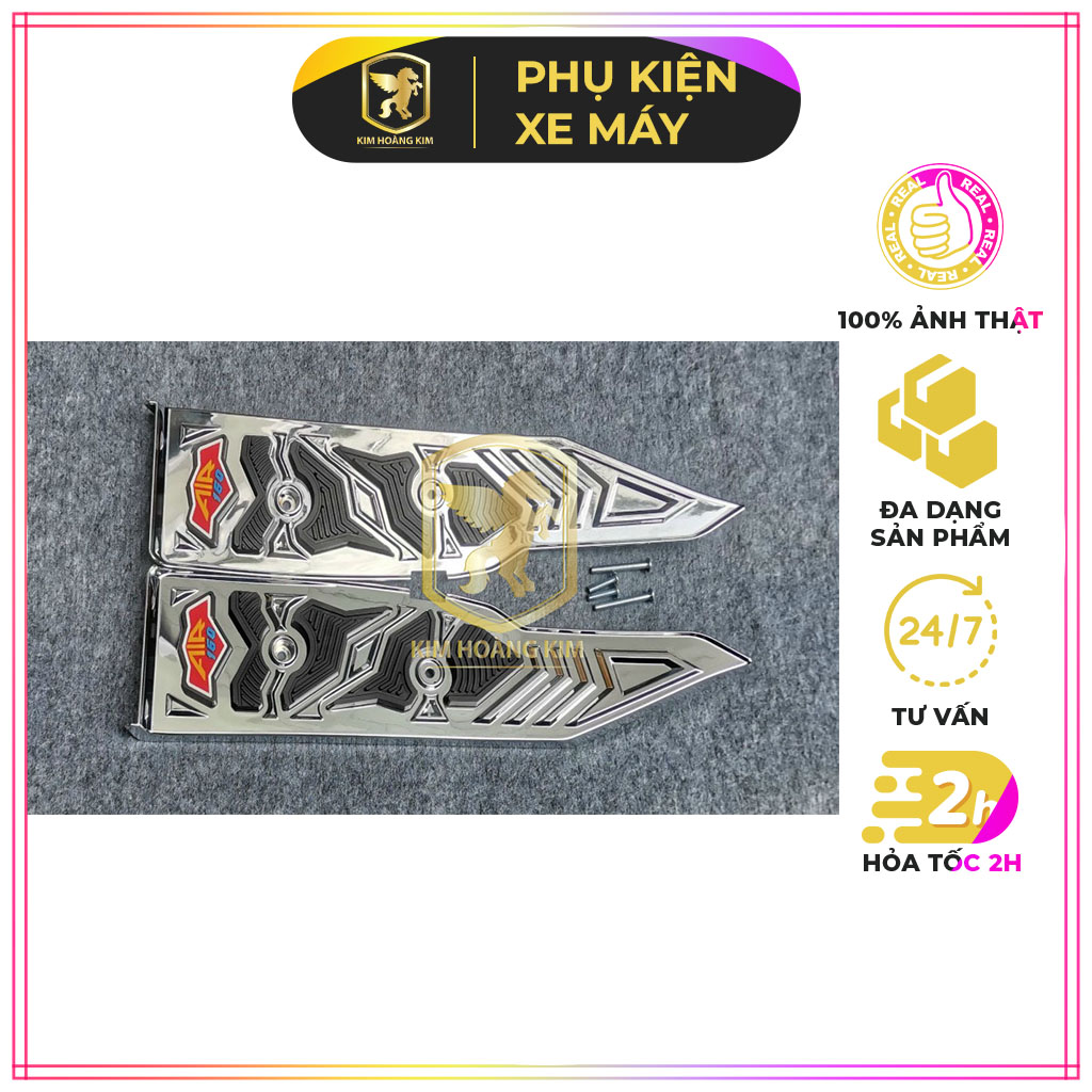 [ HCM ]  Thảm Lót Chân Inox cho xe AIRBLADE 2023 ( mẫu xe mới 160cc) , Uy Tín, Chất Lượng, Mua Ngay