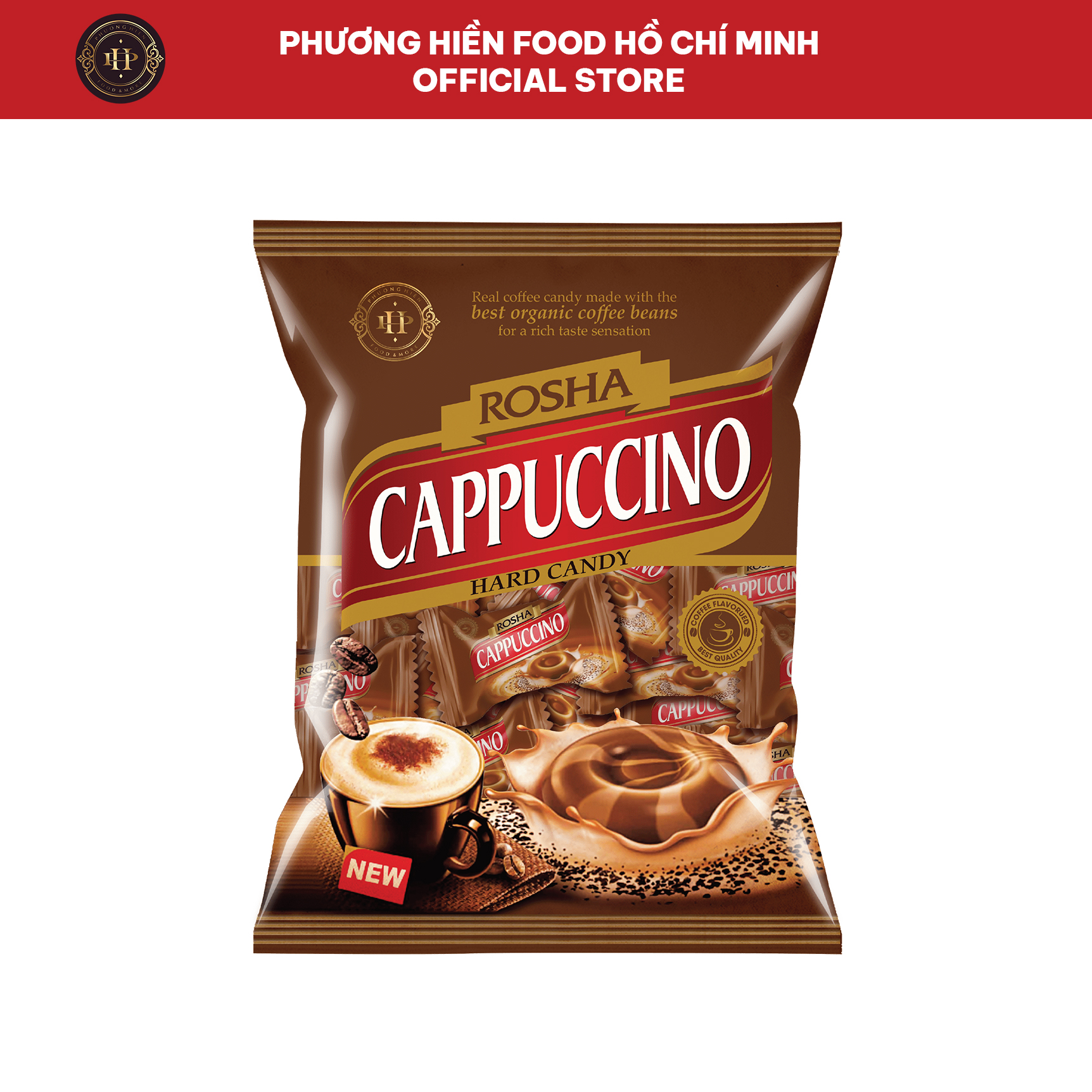 Kẹo Cứng Rosha Capuchinno 125 g