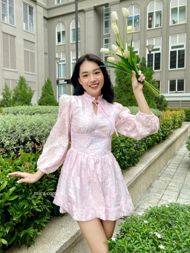 Đầm dài tay cho nàng nữ tính navy