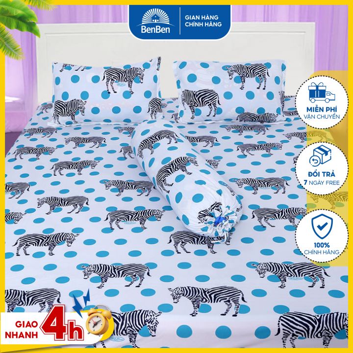 Ga bọc nệm thun hàn quốc dày mịn mát nhiều kích thước - CHAT CHỌN MẪU - Ben Ben - drap thun, ra thun