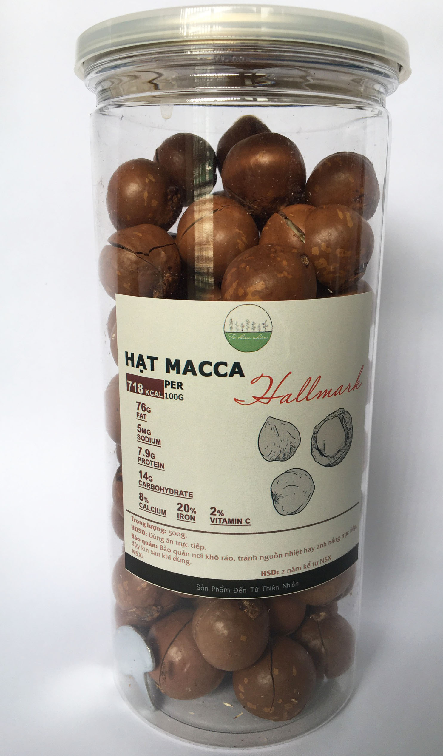 Hạt Macca Úc Loại 1 - hạt Macca nứt vỏ tuthiennhien
