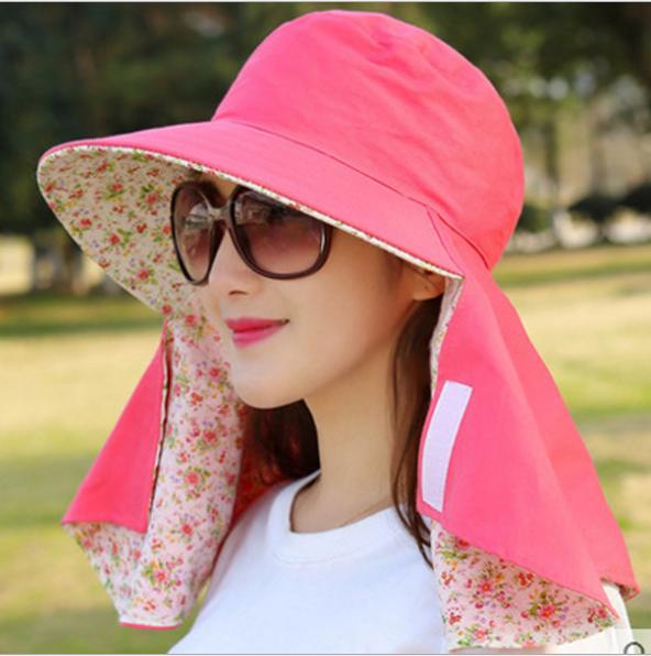 Mũ chống nắng 2 lớp kèm khẩu trang