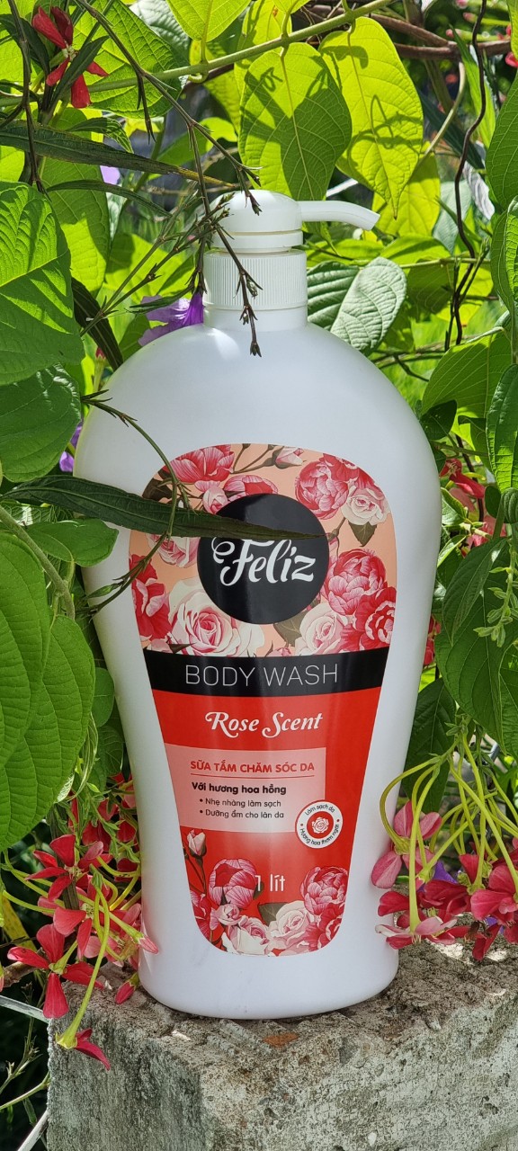 Sữa tắm dưỡng ẩm Feliz 1000ml