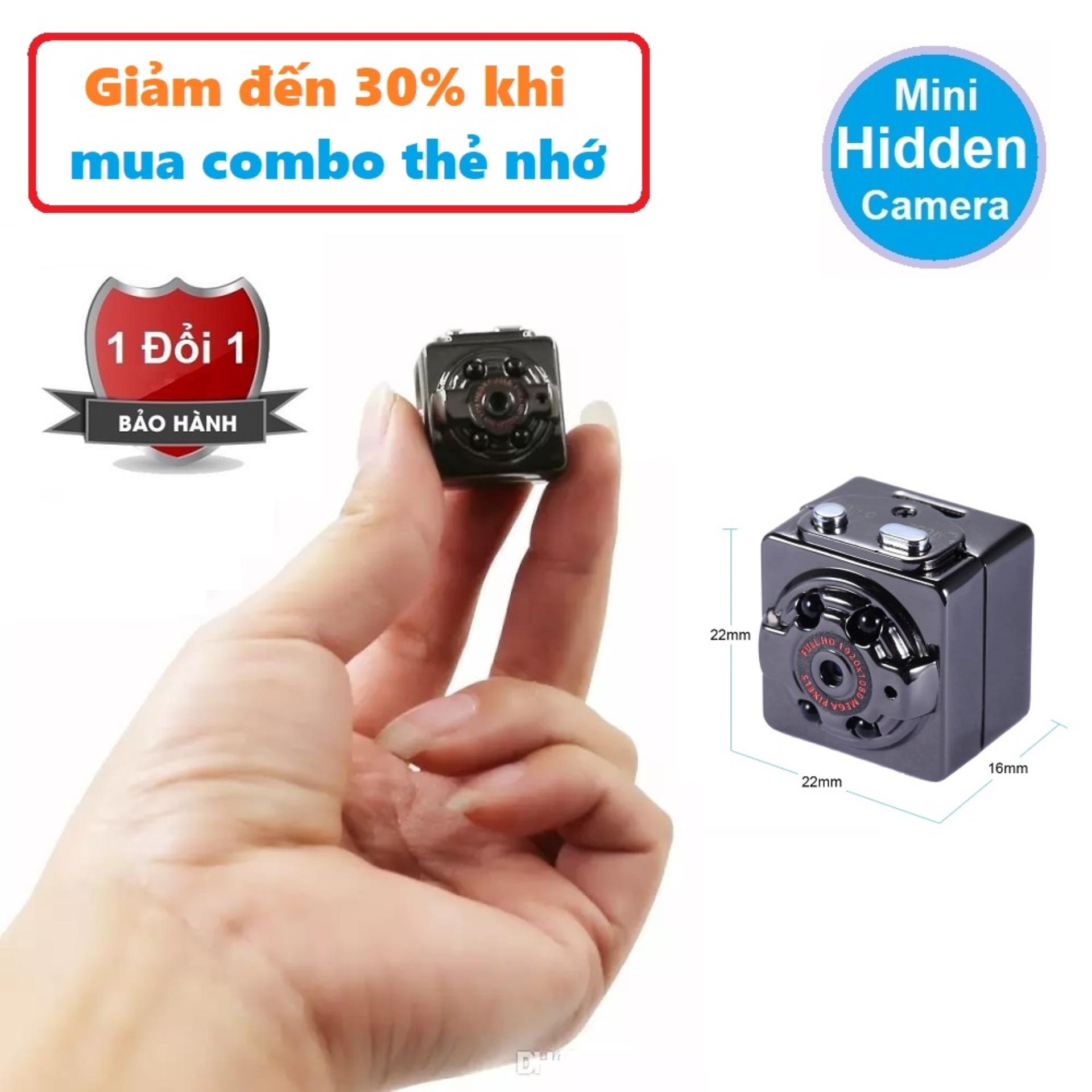 Camera SQ8 Mini Hình Ảnh Full HD 1080P Âm Thanh Chân Thực