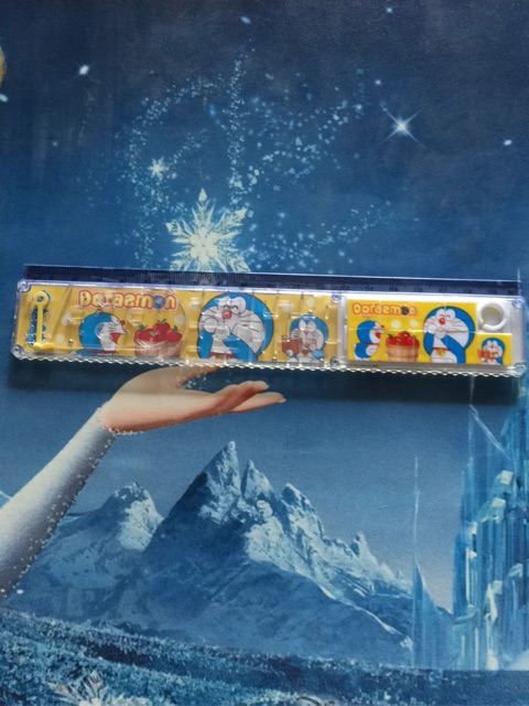 1 Cây thước kẻ kèm trò chơi xếp hình và zikzak