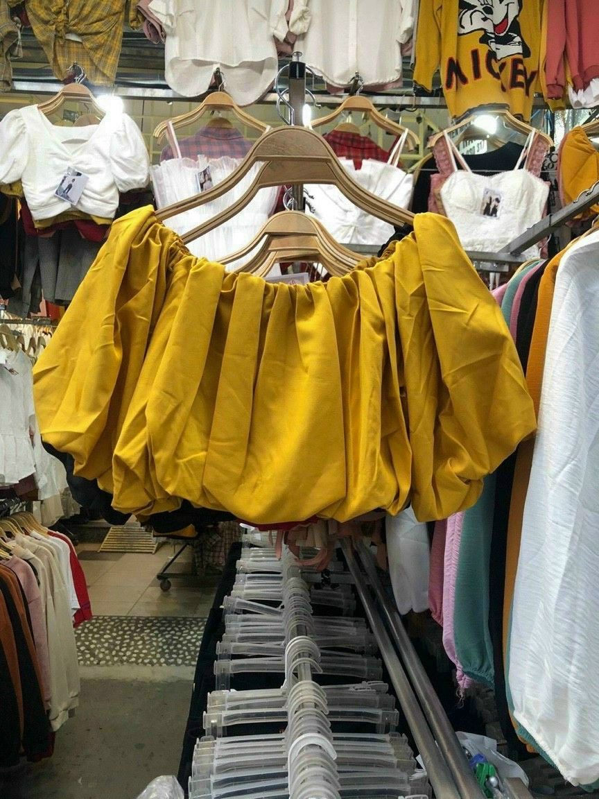 Áo kiểu nữ,áo croptop bo eo tay form 50kg