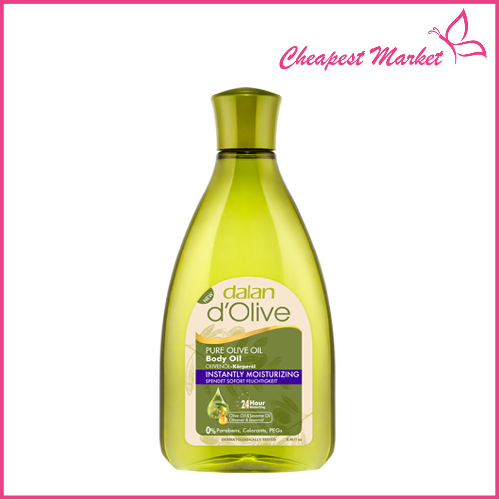 Tinh dầu dưỡng da toàn thân Dalan D'Olive 250ml Chính Hãng. Có tem nhãn