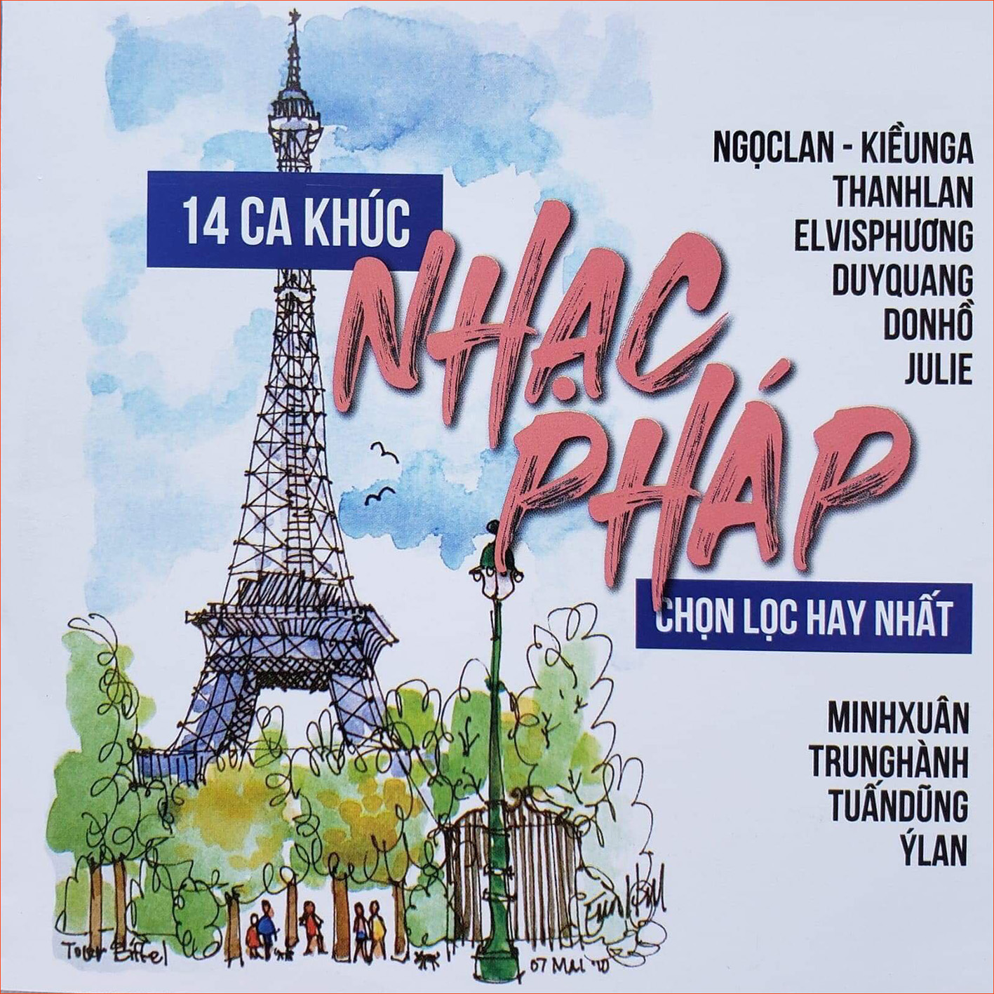 03 CD nhạc Pháp chọn lọc