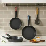 Chảo chống dính Lock&Lock Frypan Index IH 22-26cm phủ titanium dùng được bếp gas, bếp điện, bếp từ, bếp hồng ngoại