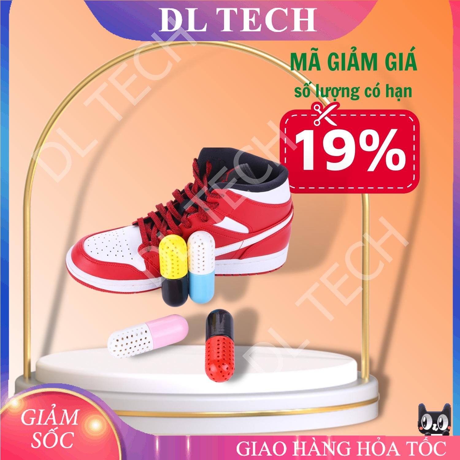 Viên Hút Ẩm Và Khử Mùi Đa Năng VK8 Cho Giày Dép, Quần Áo, Máy Ảnh, Linh Kiện Điện Tử DL TECH