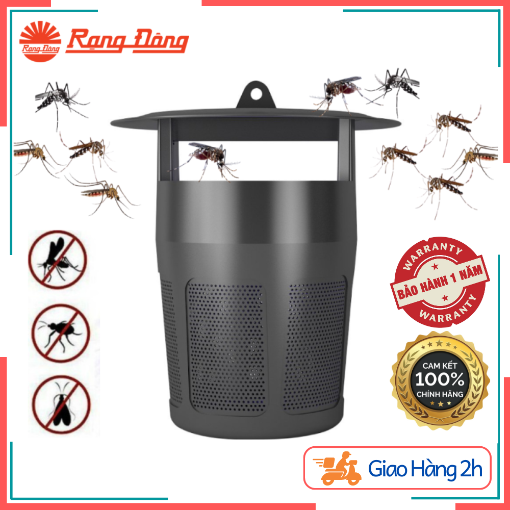 Đèn bắt muỗi Rạng Đông - Máy bắt muỗi thông minh Công suất 5W Hút muỗi mạnh trong diện tích lớn - Bảo Hành 12 Tháng - Hàng Chính Hãng 