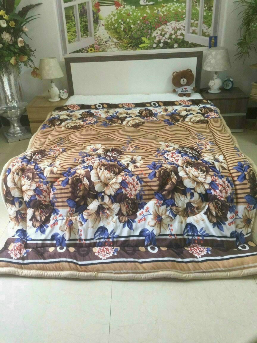 [XẢ HÀNG] Chăn Lông Cừu Đa Mẫu Mã KT 1.9 x 2.1m nặng 3kg, chất liệu tốt và cấu tạo 3 lớp, sản phẩm phù hợp với ngày rét đại hàn, giữ ấm cho gia đình bạn.