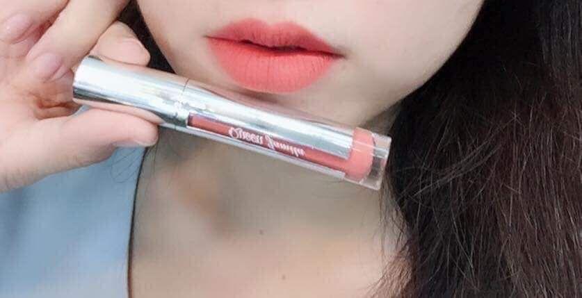 Son Kem Lì Queen - Màu Hồng Cam Nude