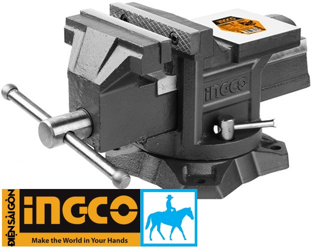 Ê tô kẹp 6inch lực kẹp 1600kgs ingco hbv086
