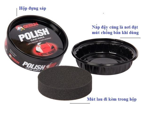 Sáp đánh bóng xe ôtô xe máy Polish Wax GETSUN