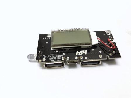 Mạch sạc dự phòng có màn hình LCD