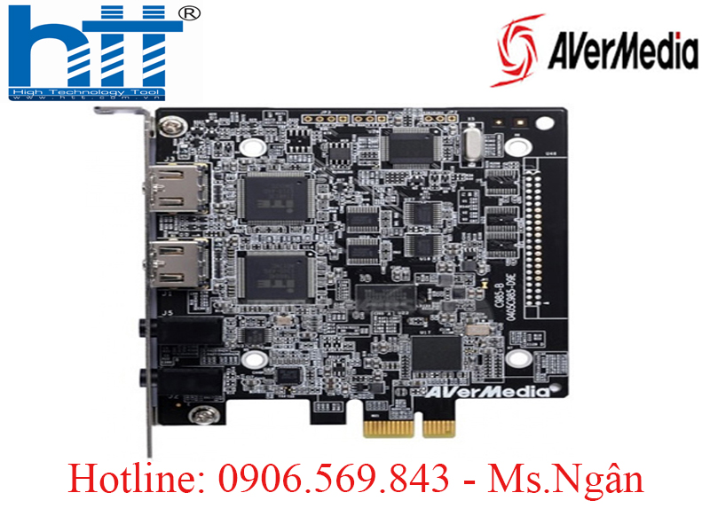 Card pci-ex1 ghi hình nội soi, siêu âm avermedia c985 capture hdmi 1080p