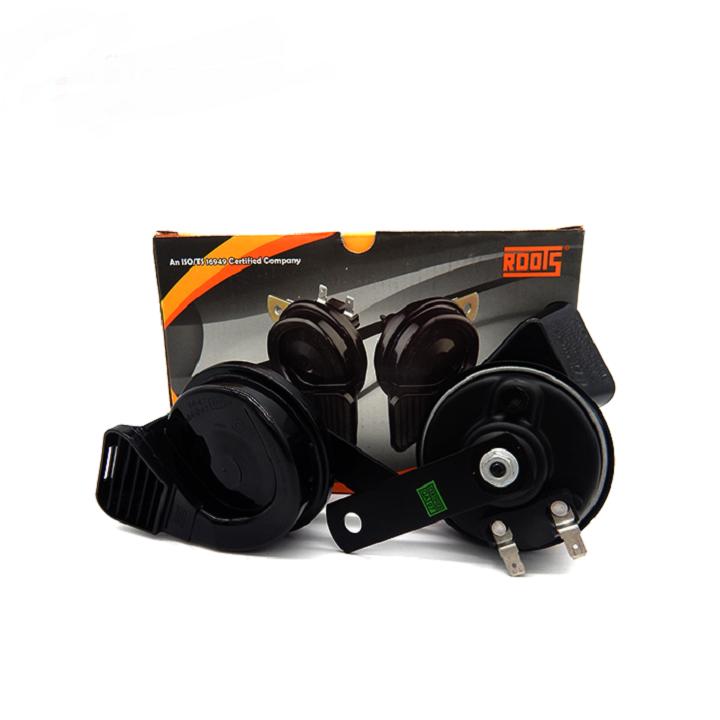 Còi xe ô tô Mercedes, còi chống nước Roots tieng coi o to to, còi sên ô tô 12v độ bền cao,  kèn sò ô tô xe hơi thiết kế chắc chắn