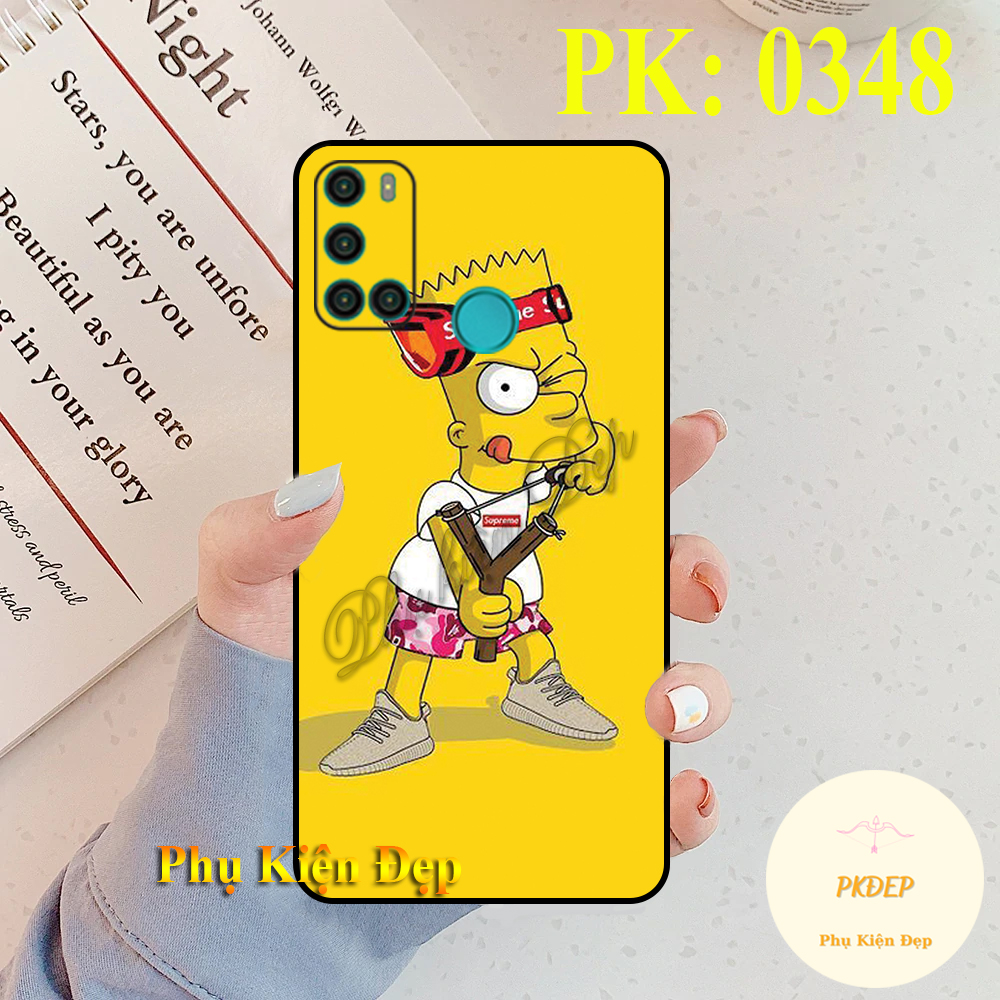 Ốp lưng Vsmart Joy 4 dẻo đen  in hình Sup ngầu lạ