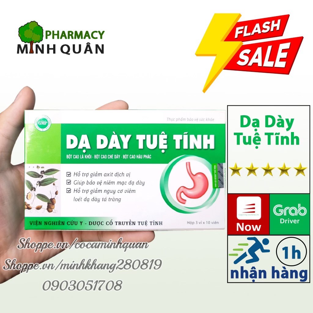 DẠ DÀY TUỆ TĨNH XUA TAN VIÊM LOÉT, TRÀO NGƯỢC - MINH QUÂN