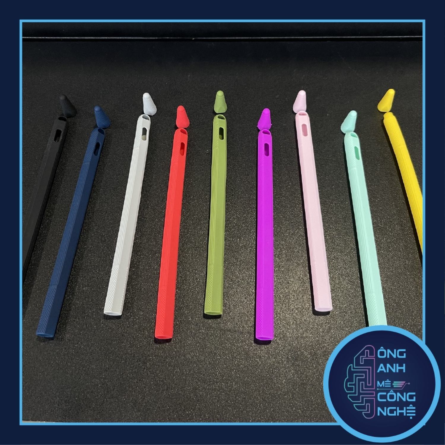 Case Ốp Silicon Bảo Vệ Bút Cảm Ứng Apple Pencil 2 Mỏng 0.3mm, ốp apple pencil 2, vỏ apple pencil