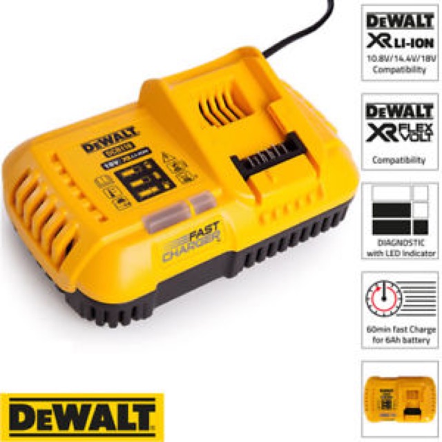 Siêu sạc 18-20v dcb118-gb dewalt