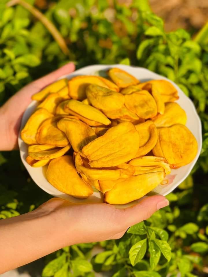(MÍT SẤY LOẠI 1) 1kg mít sấy nguyên miếng loại 1 giòn ngọt, hoa quả sấy ngon tự nhiên không chất bảo quản