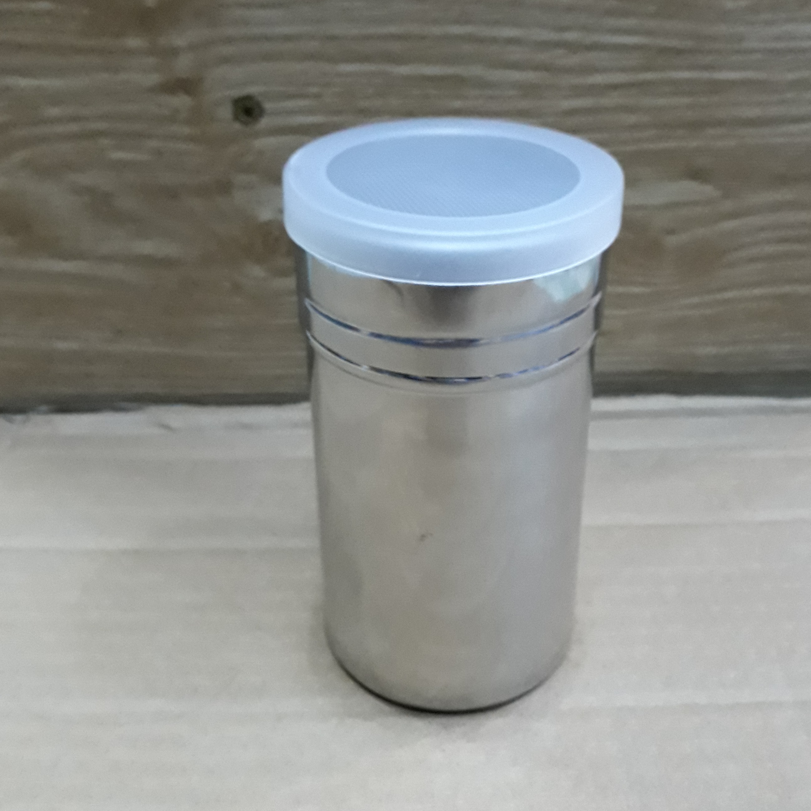 Lọ inox rắc bột cacao matcha
