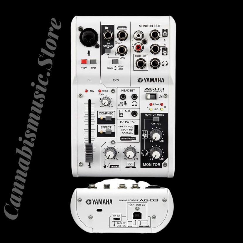 Yamaha AG03 Soundcard kiêm Bàn Trộn Mixer Interface Compact Stereo Mixing Console AG3 Phòng Thu Studio Mix