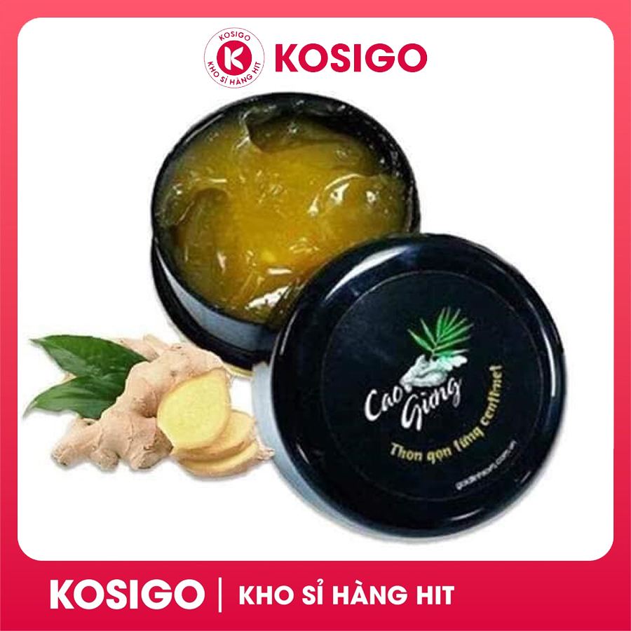 Cao gừng tan mỡ Cát Tường 200g đánh bay mỡ thừa, chống rạn săn chắc da, chính hãng Thiên Nhiên Việt