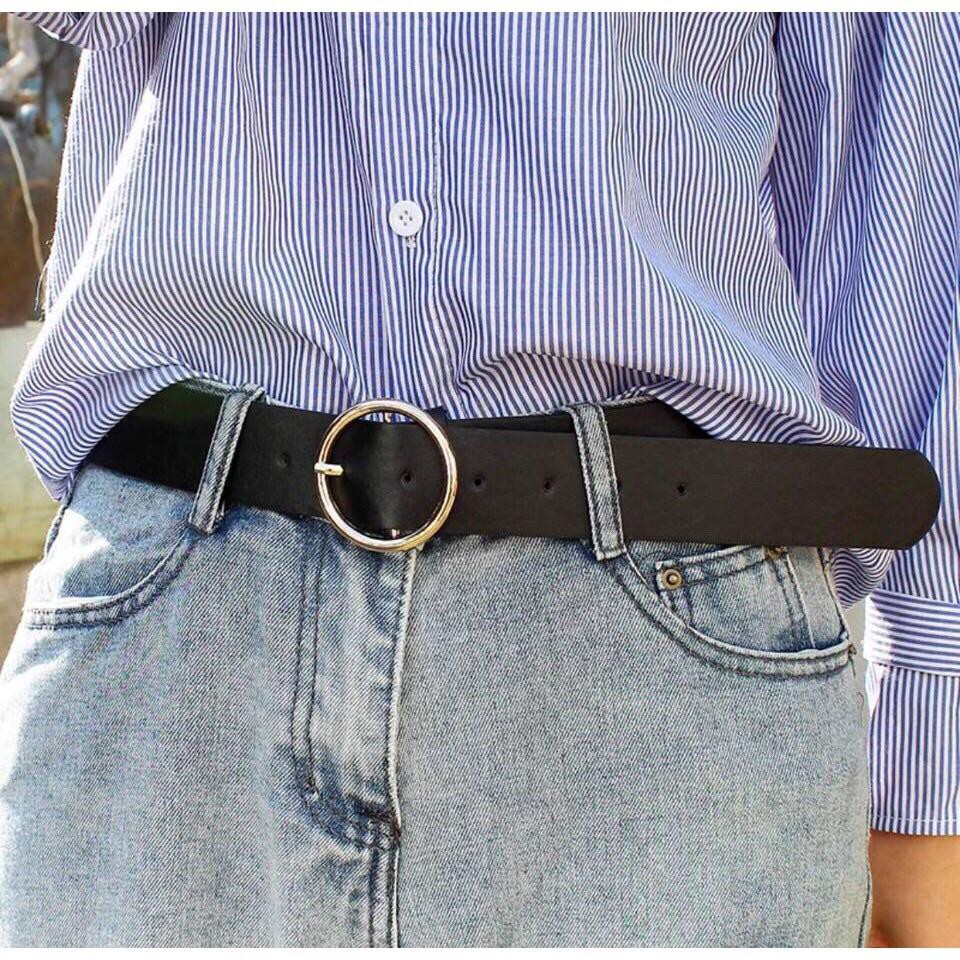 Dây nịt da thắt lưng khoen tròn dây nịch khoen tròn, cam kết hàng đúng mô tả, chất lượng đảm bảo, an toàn đến sức khỏe người sử dụng, đa dạng mẫu mã