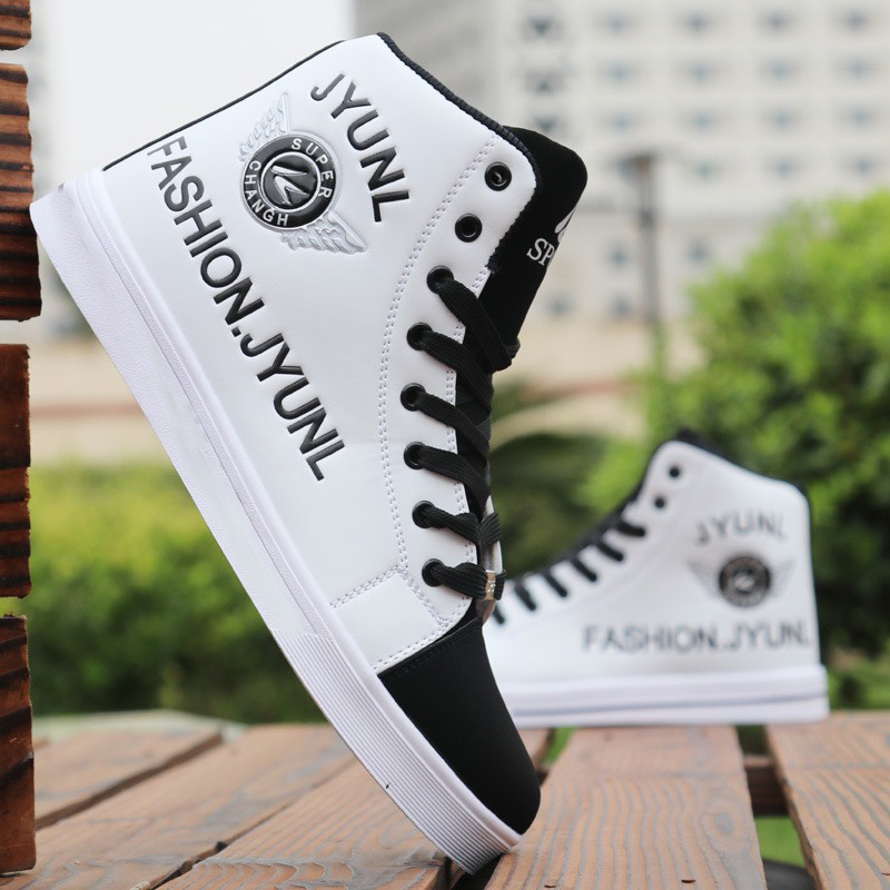 Giày cổ cao da nam - Fashion JYUNLL phong cách