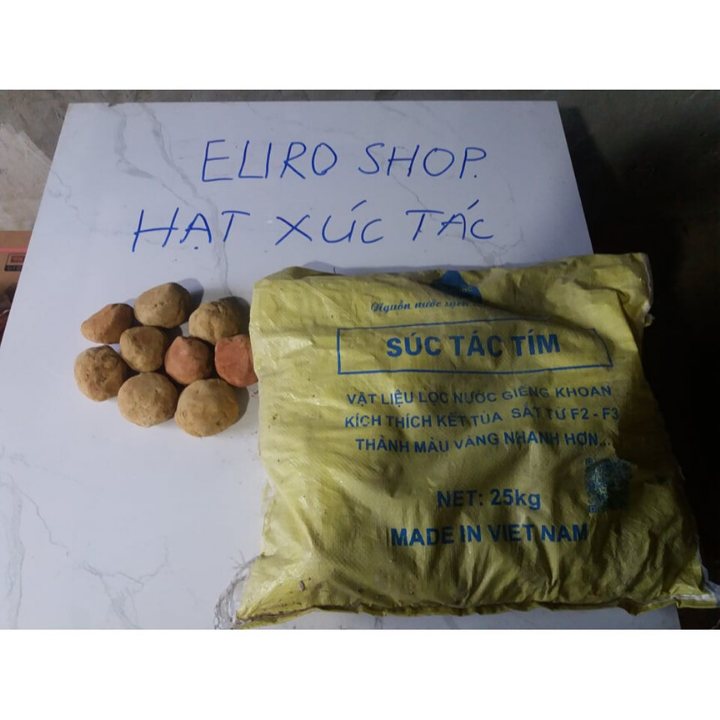 Hạt aluwat lọc nước màu tím xt01 - eliro