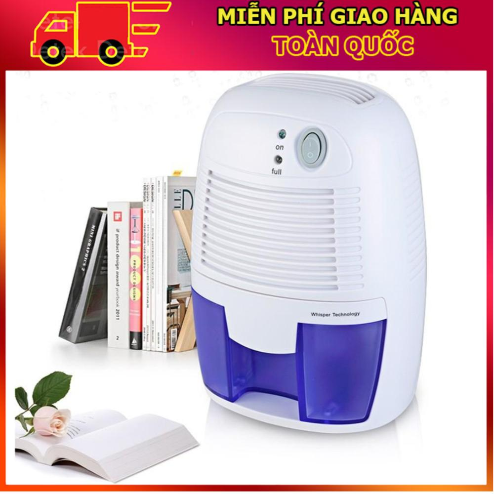 [ XẢ HÀNG 3 NGÀY ] Máy hút ẩm mini XROW-600A - [ HÀNG CHẤT ] - TẶNG KÈM NGUỒN Tự động tắt khi khay đầy nước Ứng dụng công nghệ Whisper Technology nên máy chạy rất êm Sử dụng cho phòng từ 10 - 15m2