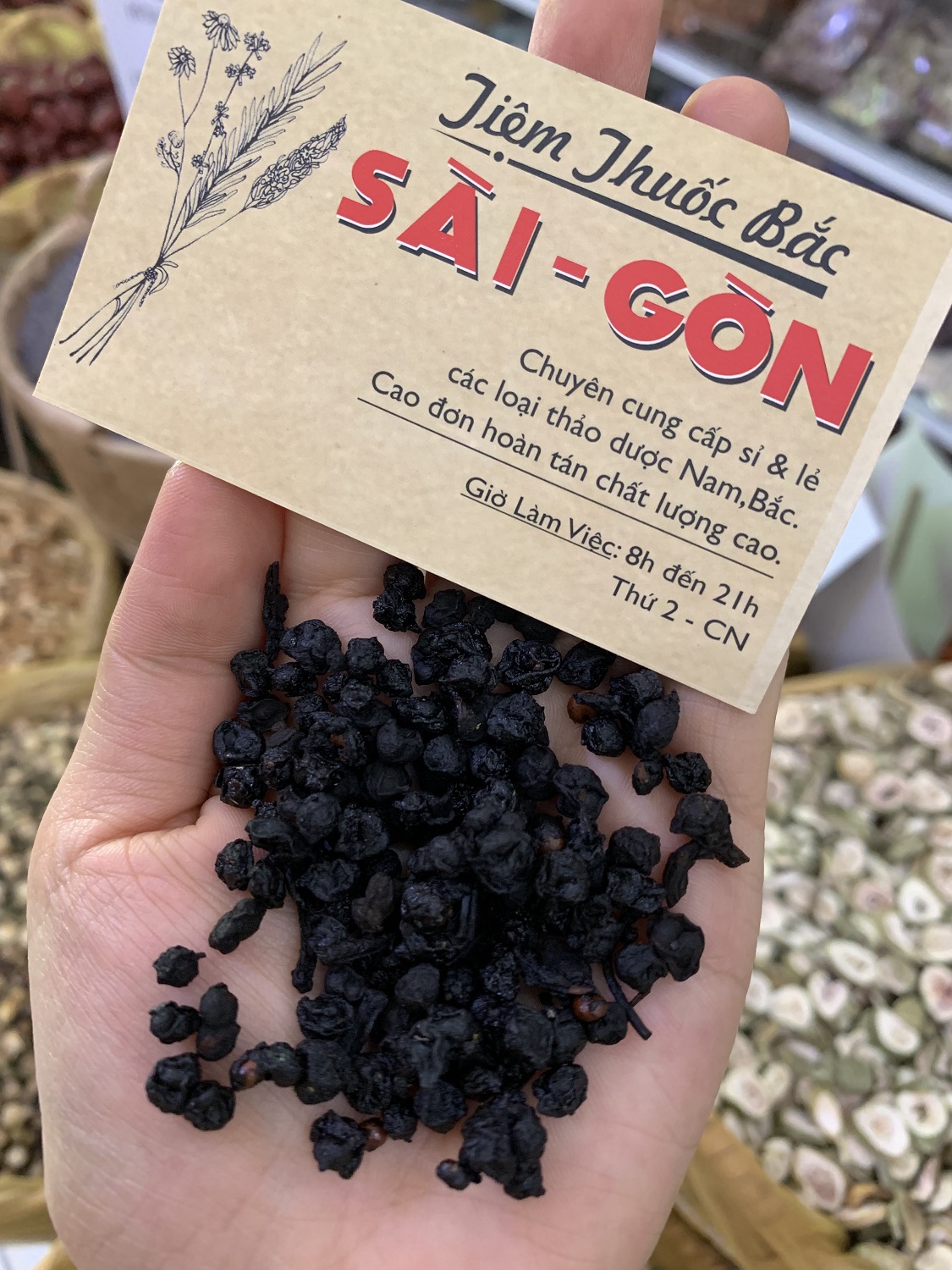 [HCM]Ngũ Vị Tử 100g