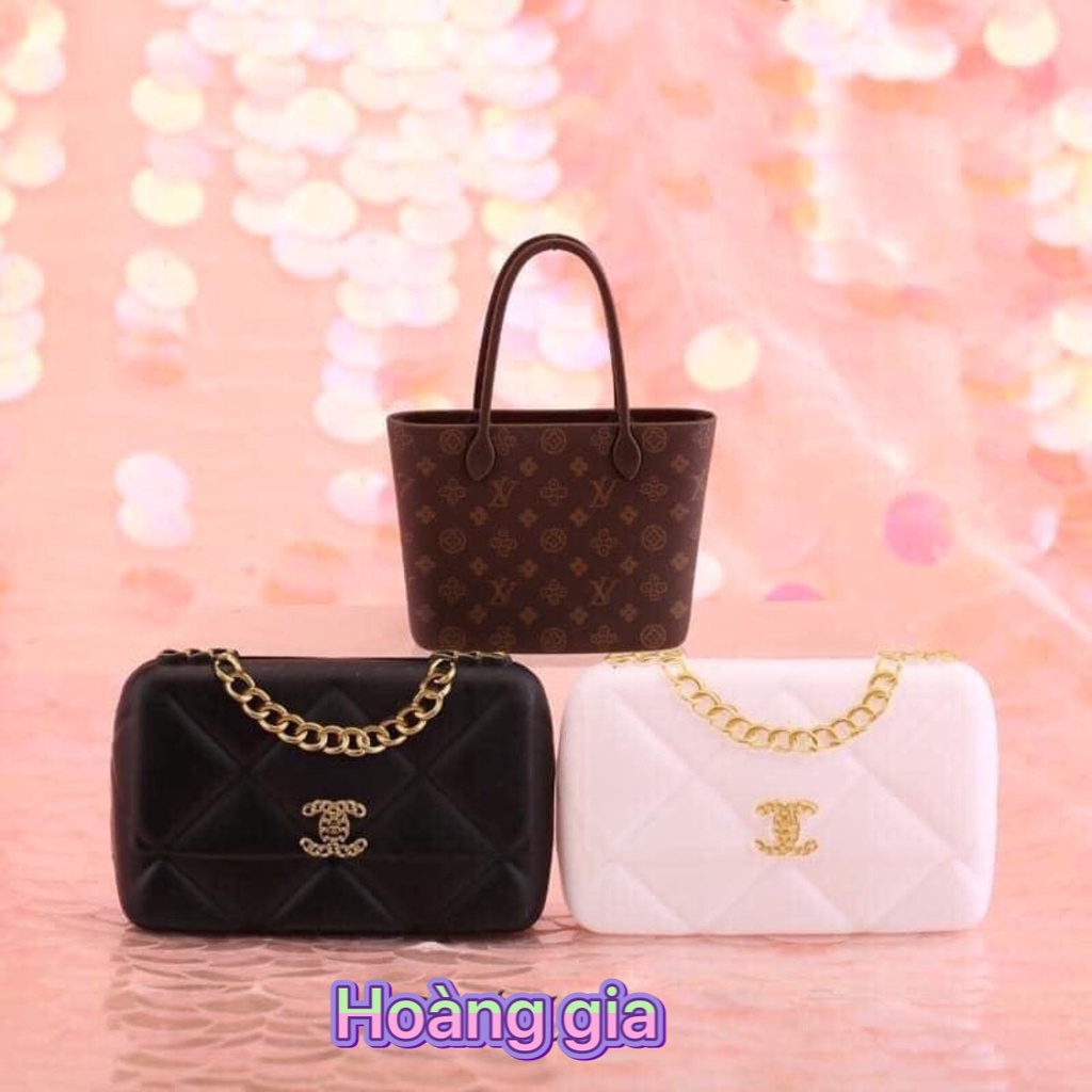 Phụ kiện trang trí bánh sinh nhật túi sách trang trí bánh kem