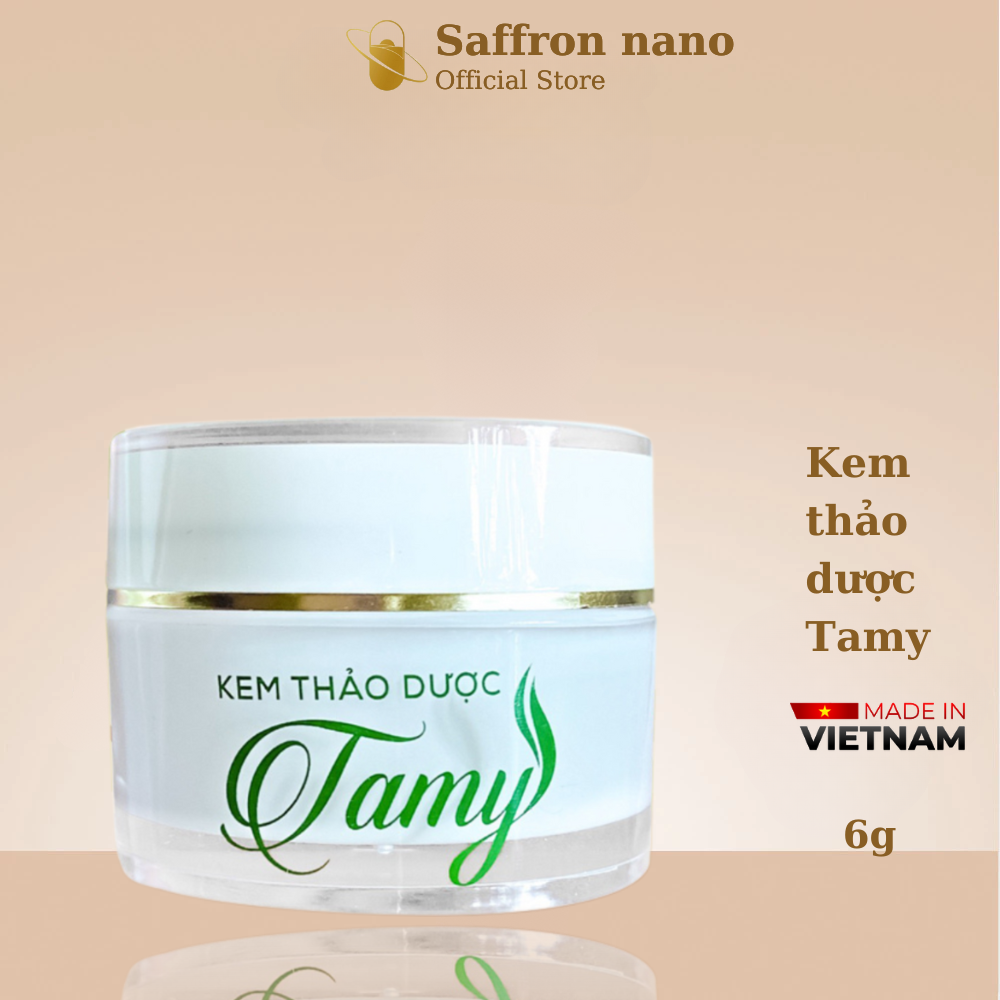 Chất kem cũ - Kem thảo dược TAMY hỗ trợ làm giảm mẫn ngứa hăm tả muỗi đốt rôm sảy cho trẻ từ sơ sinh - Tùy Tâm Pharma - 6G