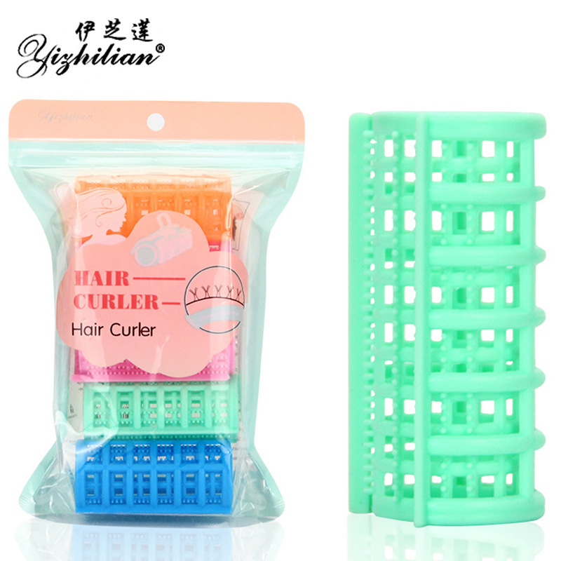 Lô cuốn gai cho tóc set 5 cái nội địa Trung dễ sử dụng dành cho tóc uốn và cho tóc vào nếp, mang đến cho bạn mái tóc hoàn hảo