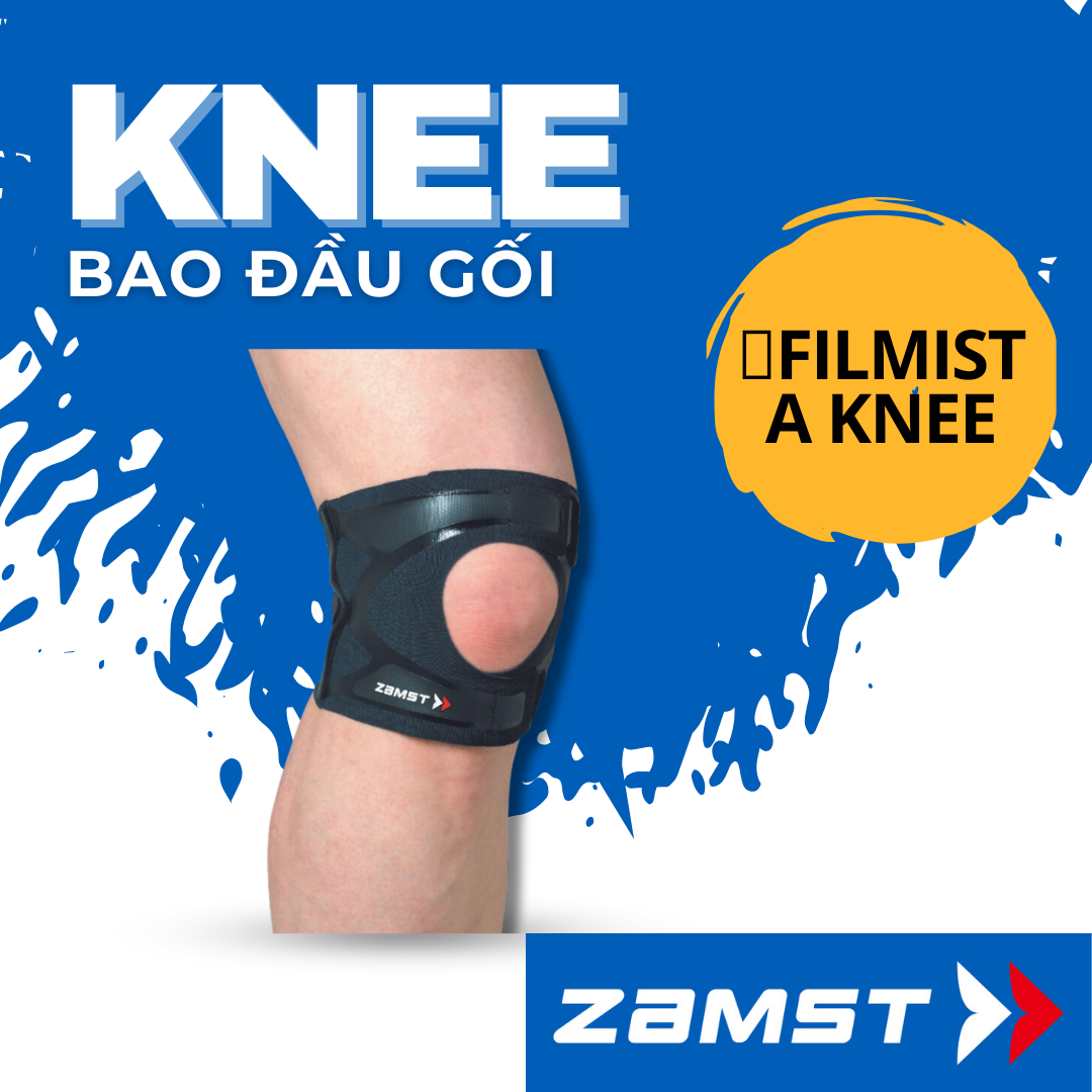 ĐAI HỖ TRỢ BẢO VỆ ĐẦU GỐI Zamst CHÍNH HÃNG Filmista Knee