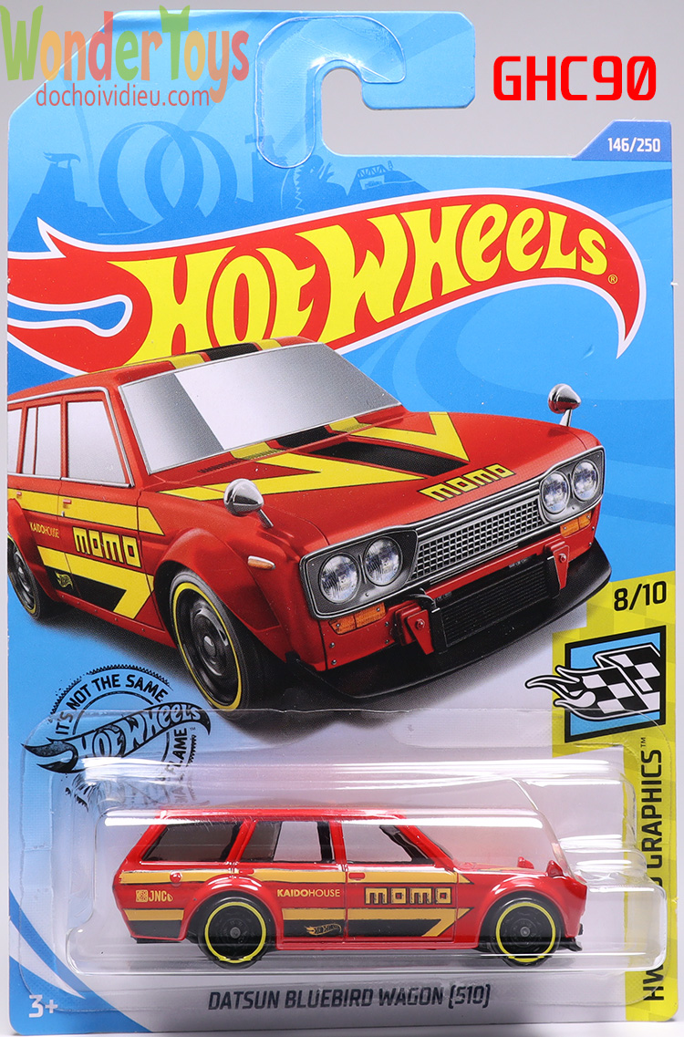 Xe Mô Hình Hot Wheels Datsun Bluebird Wagon (510) Collections HW Speed Graphics - 2020 - GHC90