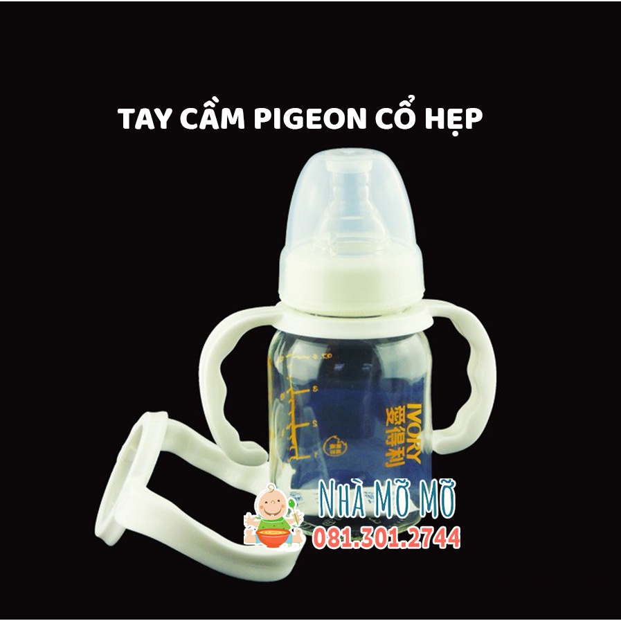Tay cầm bình sữa Pigeon cổ hẹp - Nhà Mỡ