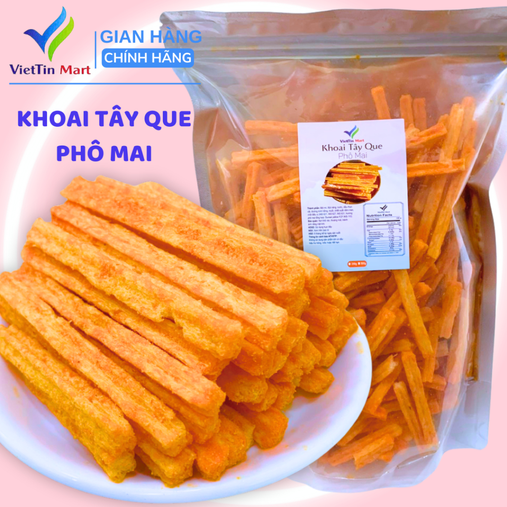250gr_ Khoai tây que pho mai -Viettin Mart
